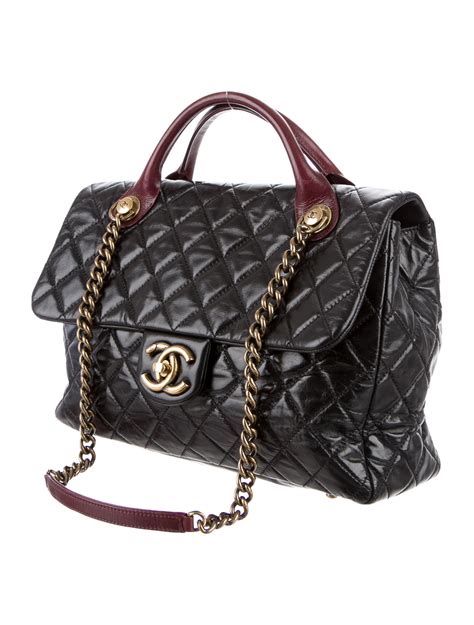 Chanel Large Castle Rock Flap Bag .